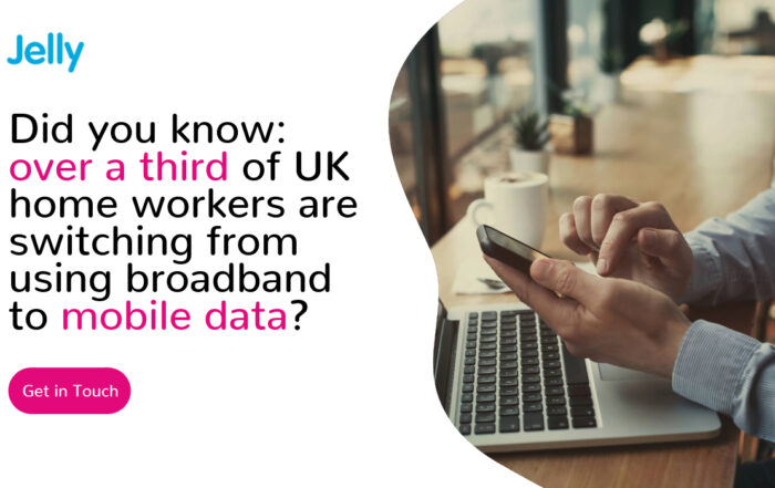 Did you know: over a third of UK home workers are switching from using broadband to mobile data