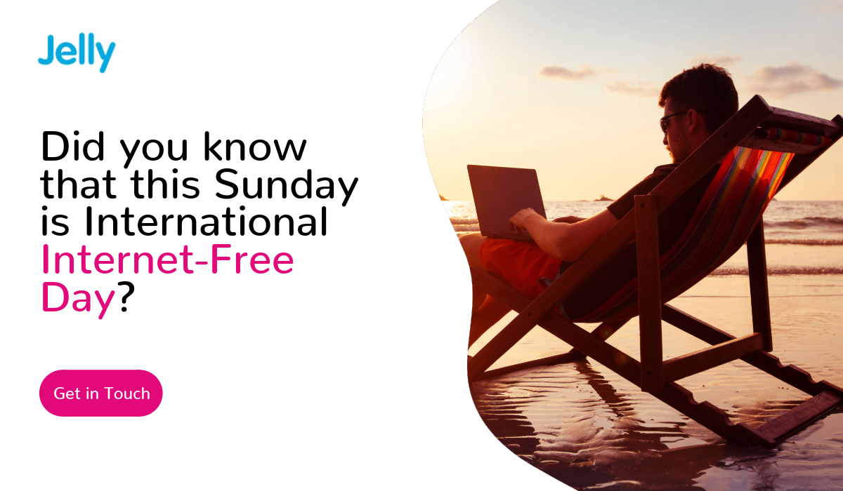 Did you know that this Sunday is International Internet-Free Day